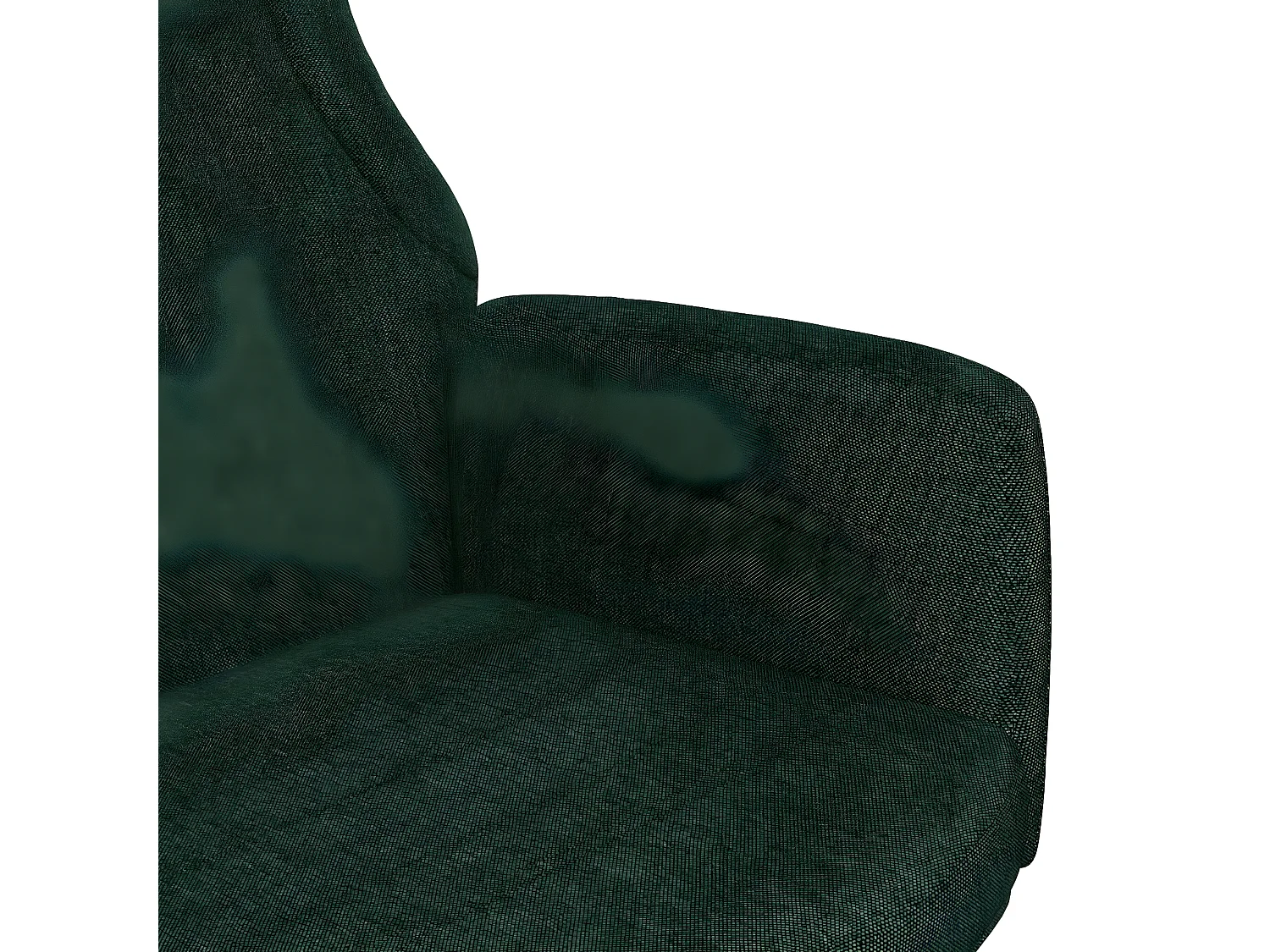 Entspannungsstuhl Dunkelgrüner Stoff