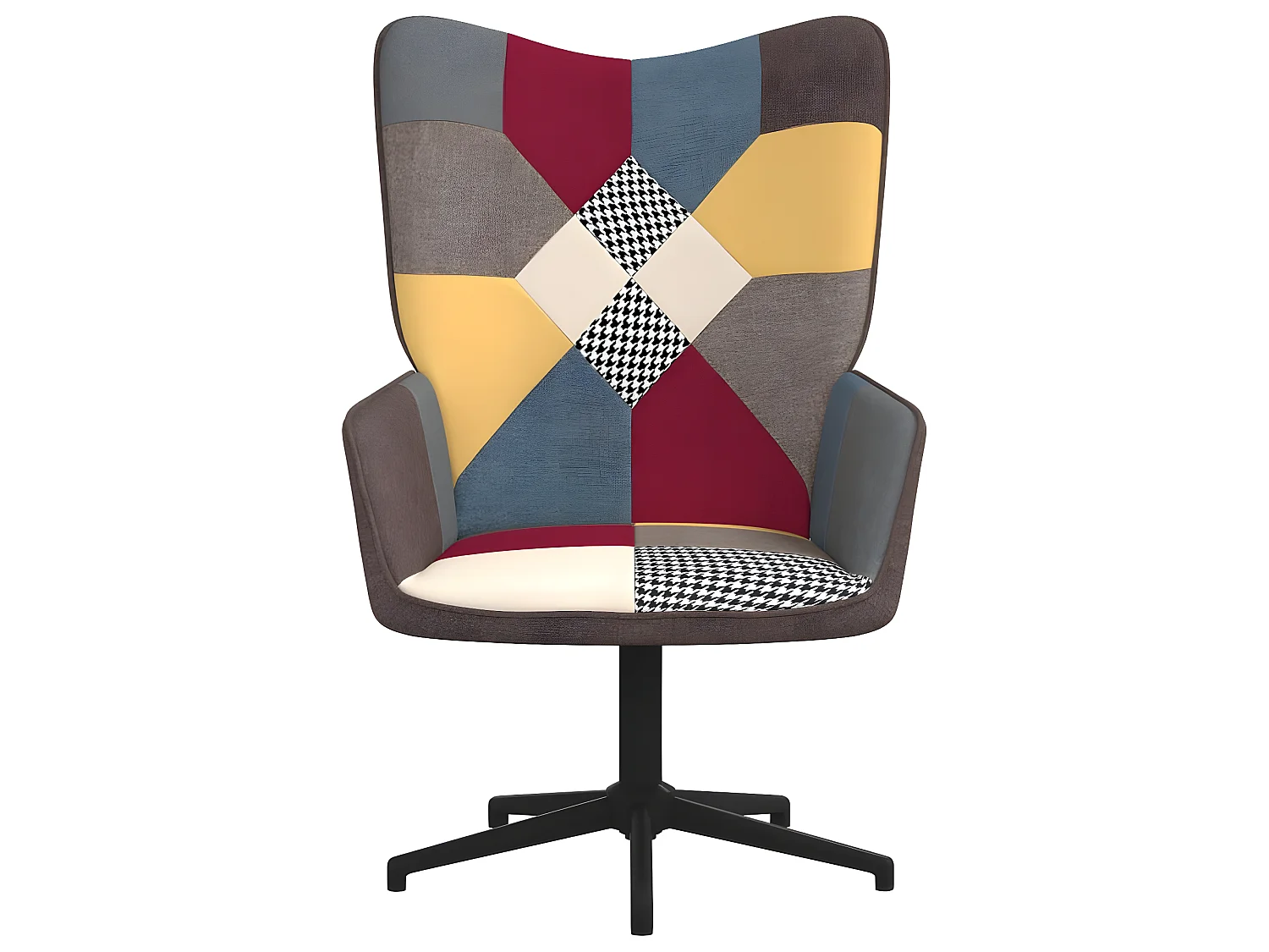 Poltrona relax in tessuto Patchwork