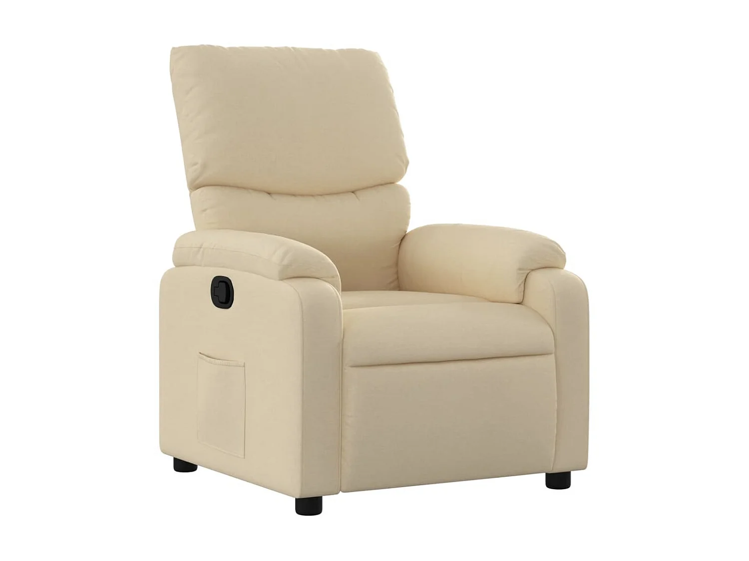 Tessuto color crema per poltrona reclinabile