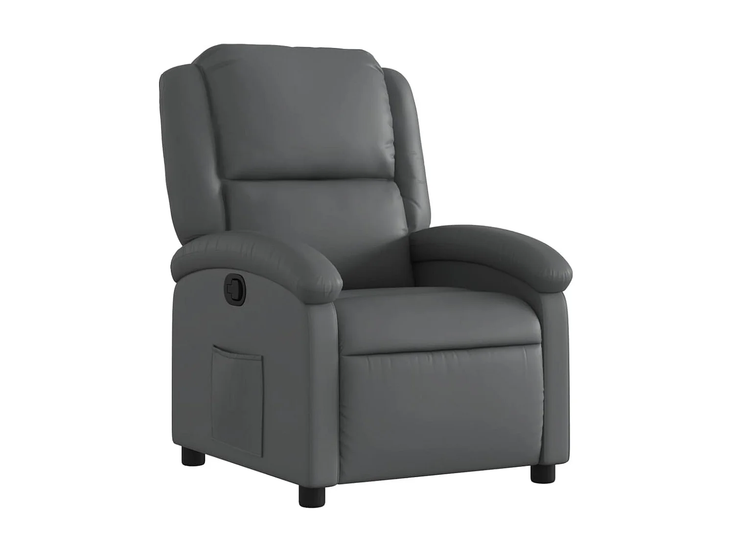 Fauteuil inclinable Gris Similicuir