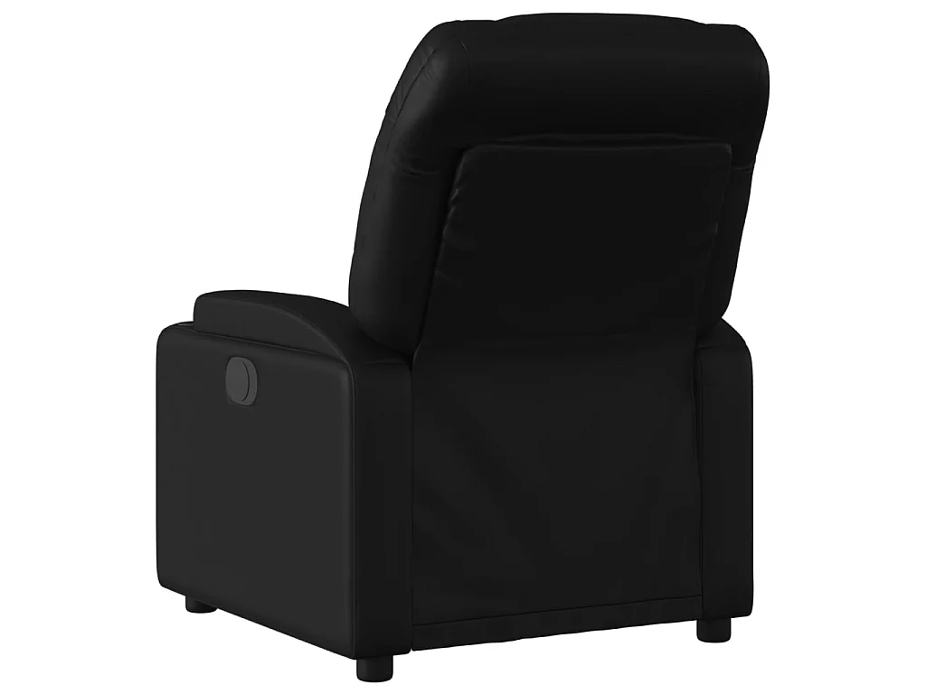 Fauteuil inclinable Noir Similicuir