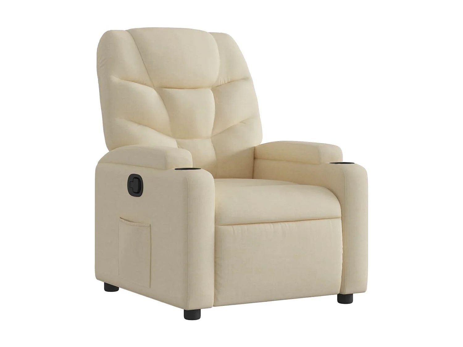 Tessuto color crema per poltrona reclinabile