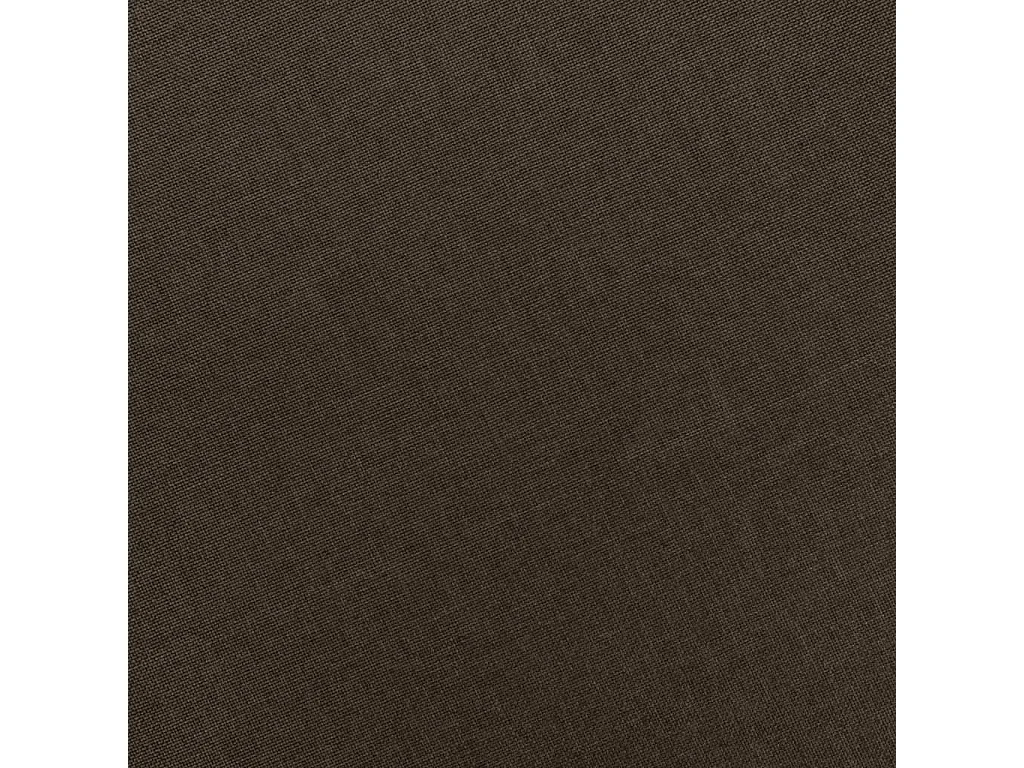 Fauteuil met voetensteun Bruine Stof