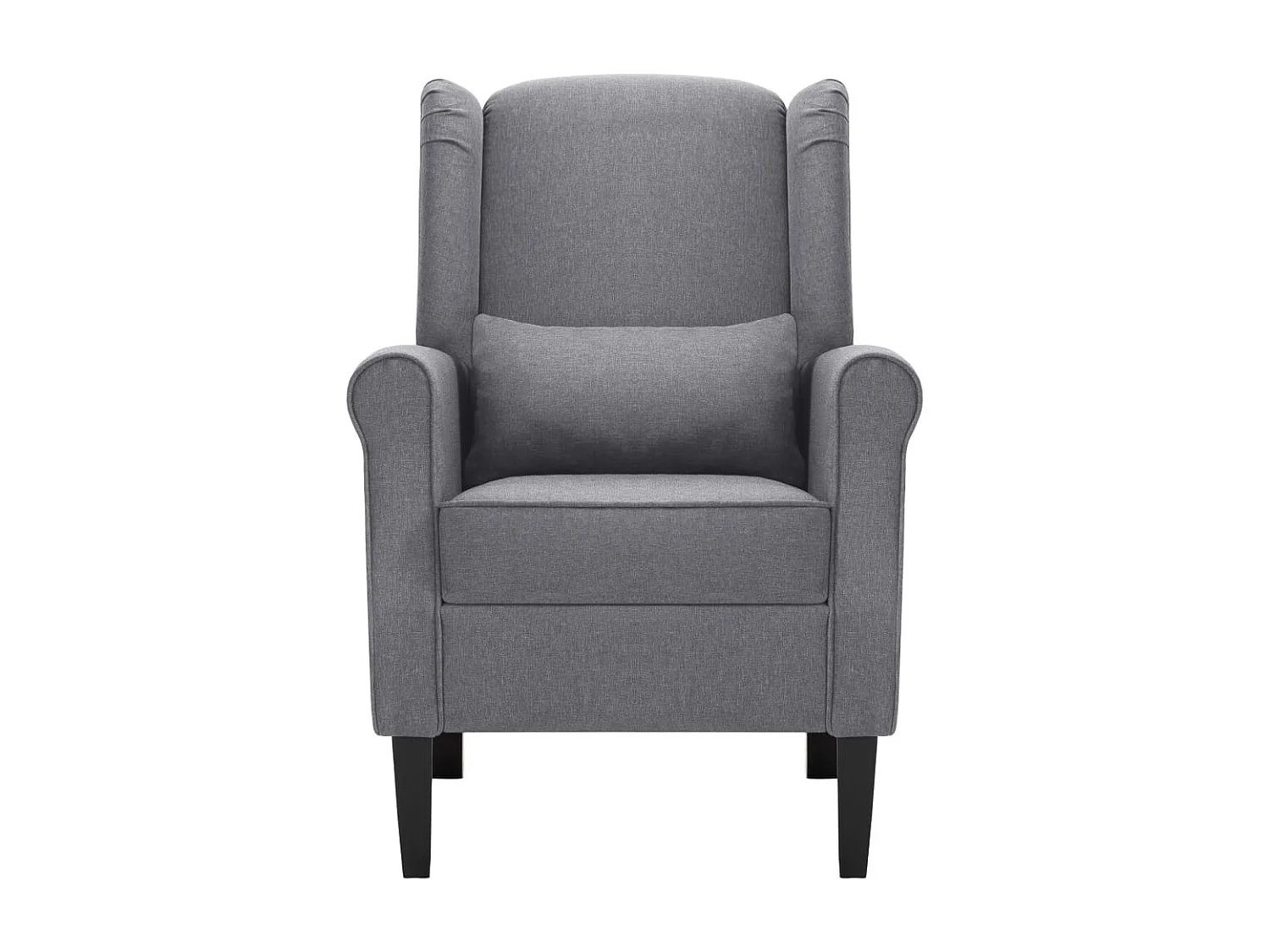 Fauteuil Gris foncé Tissu