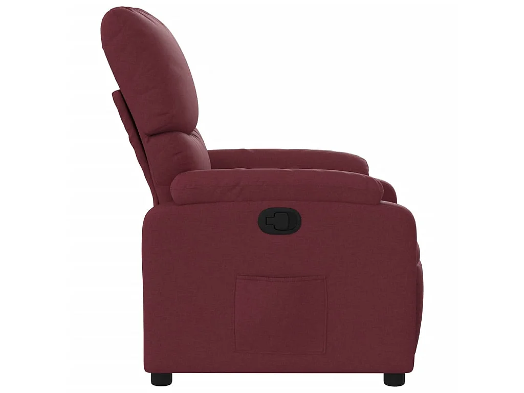 Fauteuil inclinable Rouge bordeaux Tissu