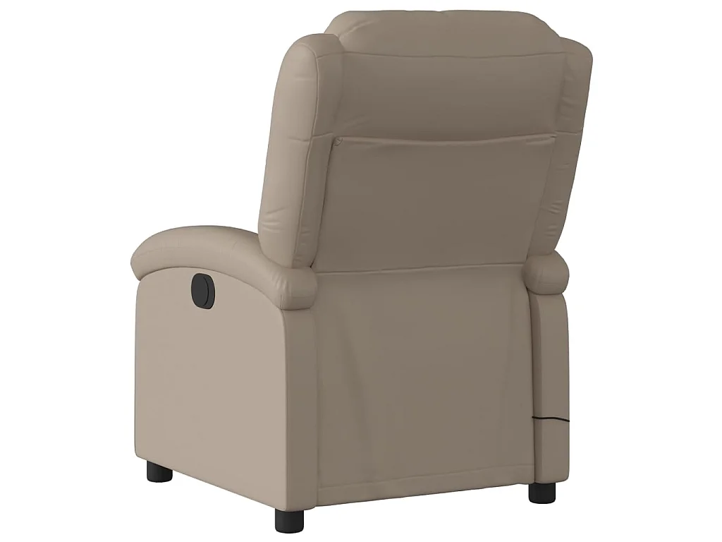 Fauteuil de massage inclinable Cappuccino Similicuir