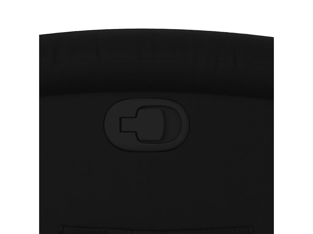 Fauteuil inclinable Noir Similicuir