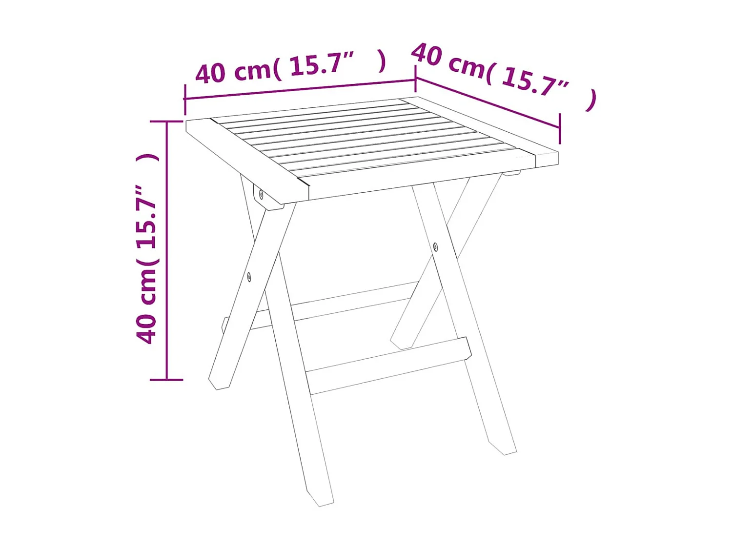 Chaises longues 2 pcs avec table blanc bois massif d'acacia