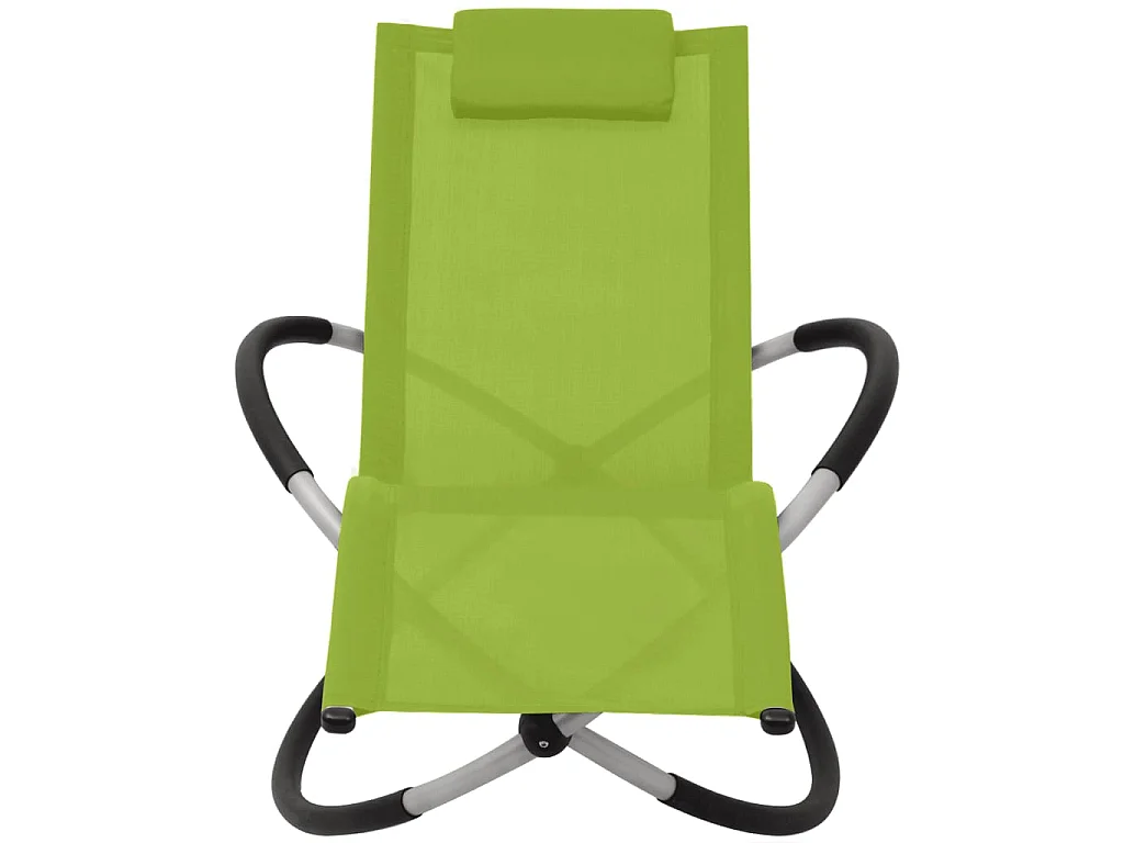 Sillón de exterior geométrico Steel Green