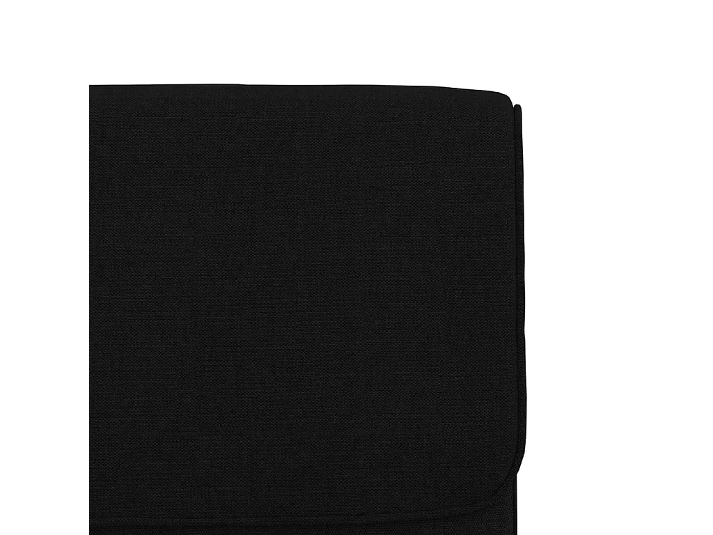 Poltrona lounge Nera 55x64x80 cm Tessuto