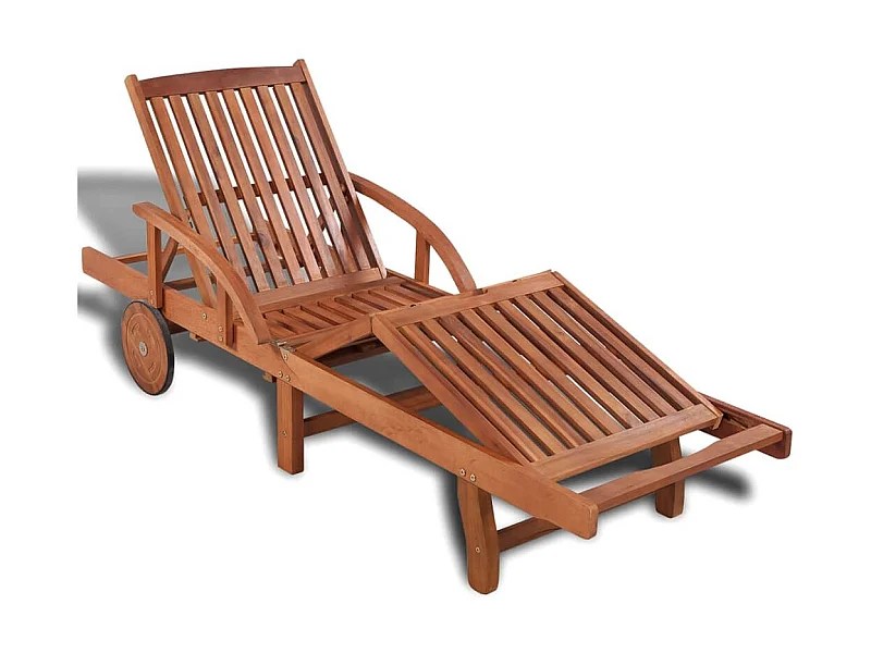 Sillón de madera maciza de acacia