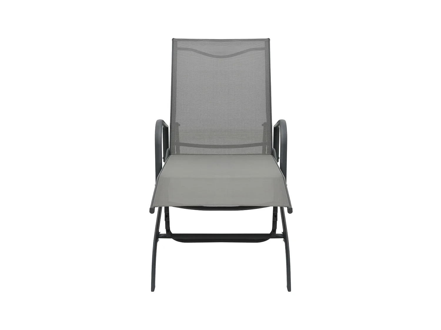 Chaise longue Acier et textilène