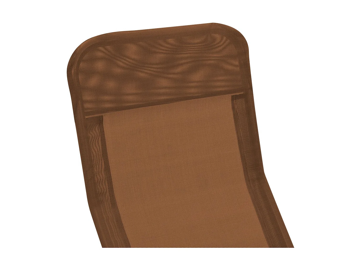 Chaises longues pliables 2 pcs Textilène Taupe