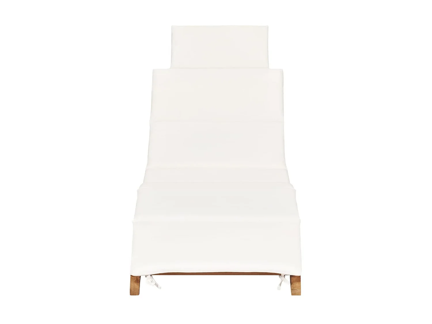 Chaises longues 2 pcs avec coussins Bois massif de teck