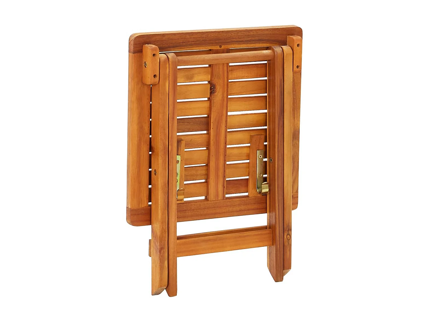 Tuinligstoel met tafel en kussen Acaciahout