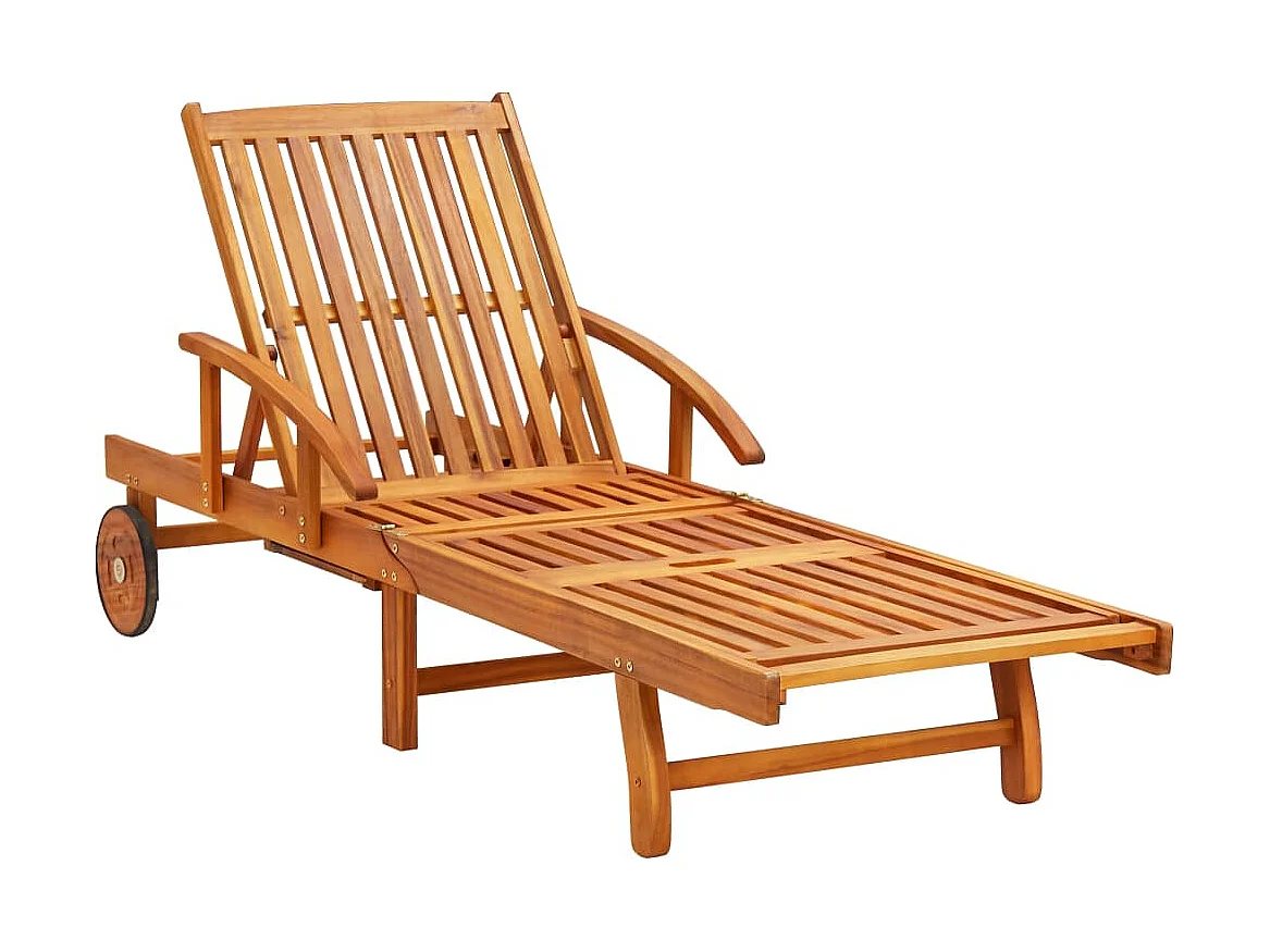 2 sillones con mesa y cojines de acacia maciza.