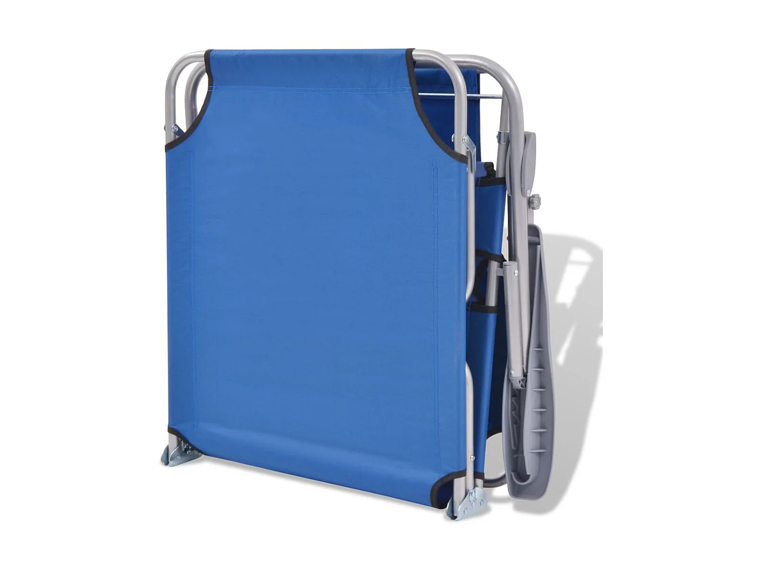 Sedia a sdraio con tettuccio Steel Blue