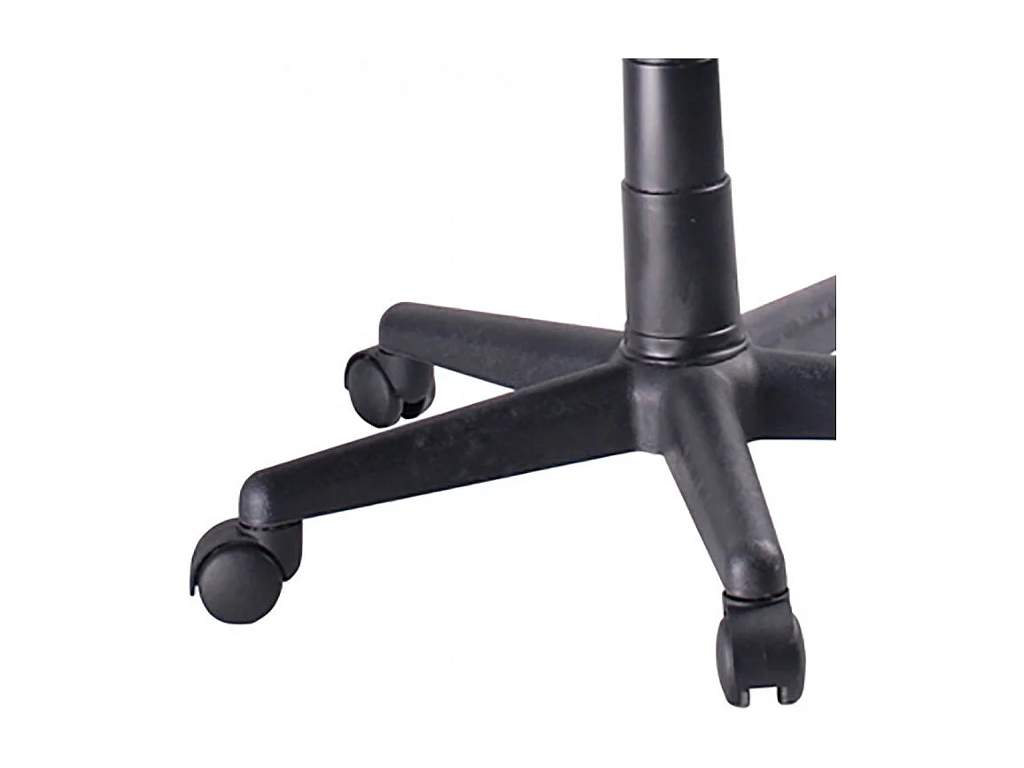 Fauteuil de bureau bleu réglable et inclinable avec roulettes - DESK