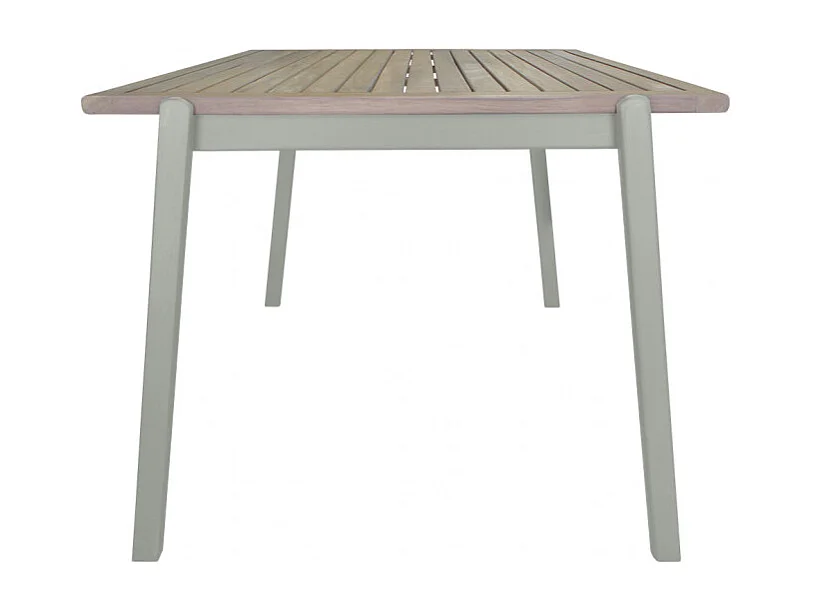 Table de jardin pour enfant en bois d'acacia vert - CHARLOTTE 3385
