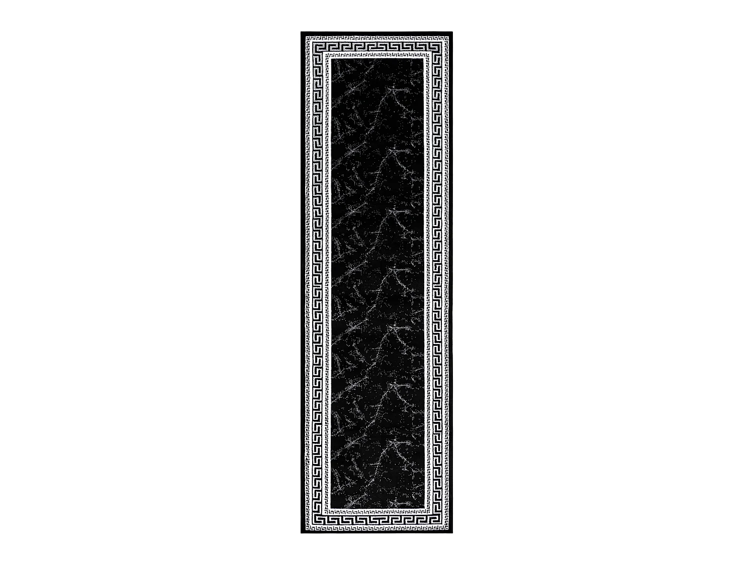 Tapis, le tapis de couloir GLOSS moderne 2813 87 élégant, cadre, gre 70x200 cm