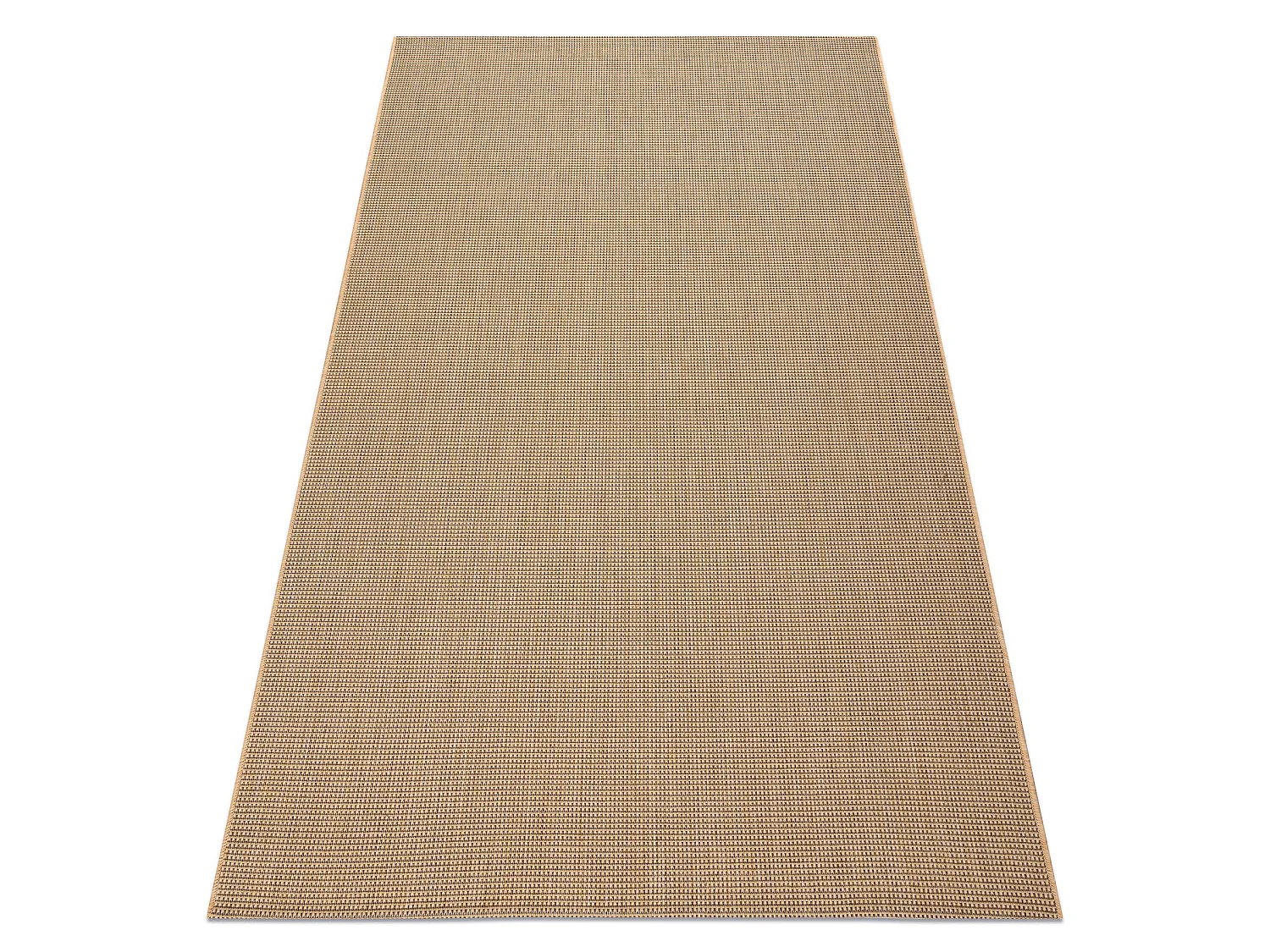 Tapete SIZAL FLOORLUX 20580 avião cor sólida - natural / café 120x170 cm