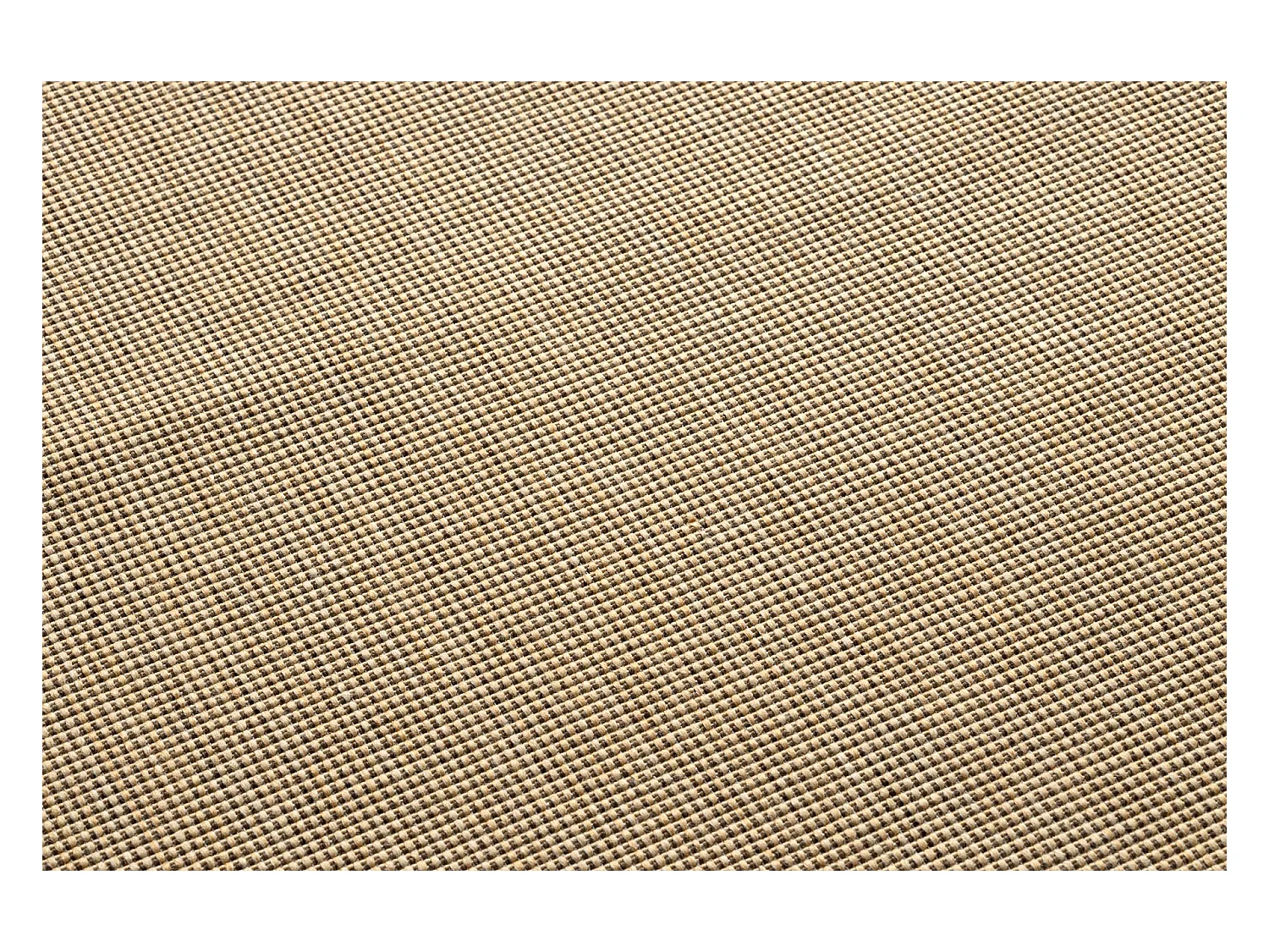 Tapete SIZAL FLOORLUX 20580 avião cor sólida - natural / café 120x170 cm