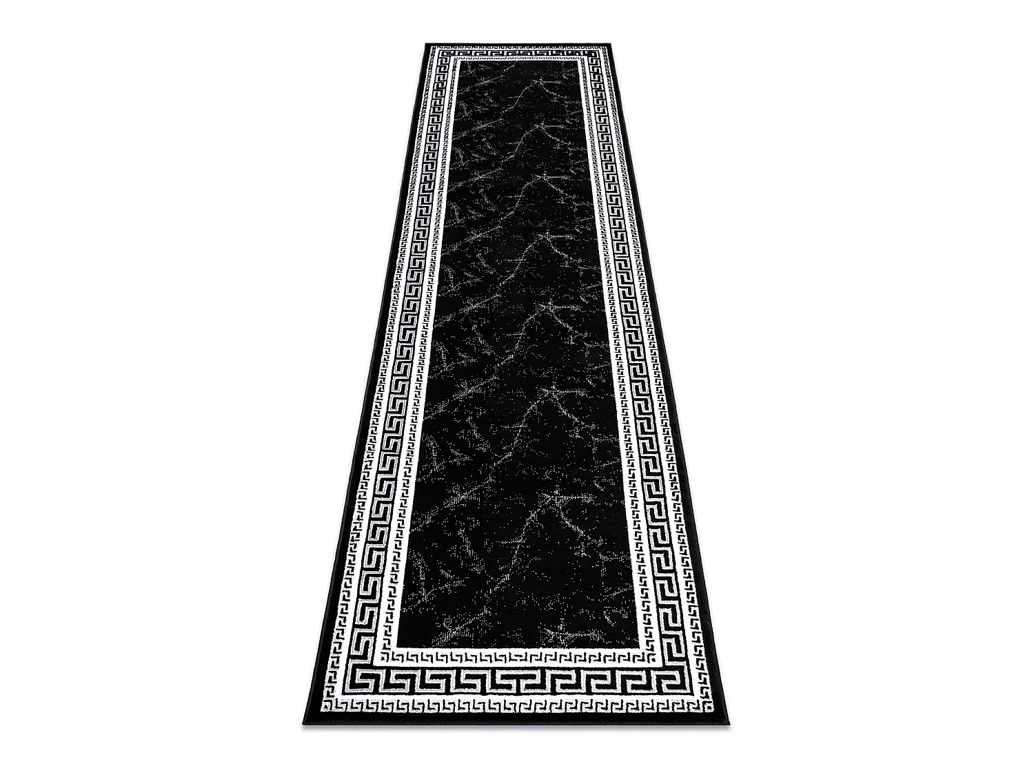 Tapis, le tapis de couloir GLOSS moderne 2813 87 élégant, cadre, gre 80x250 cm