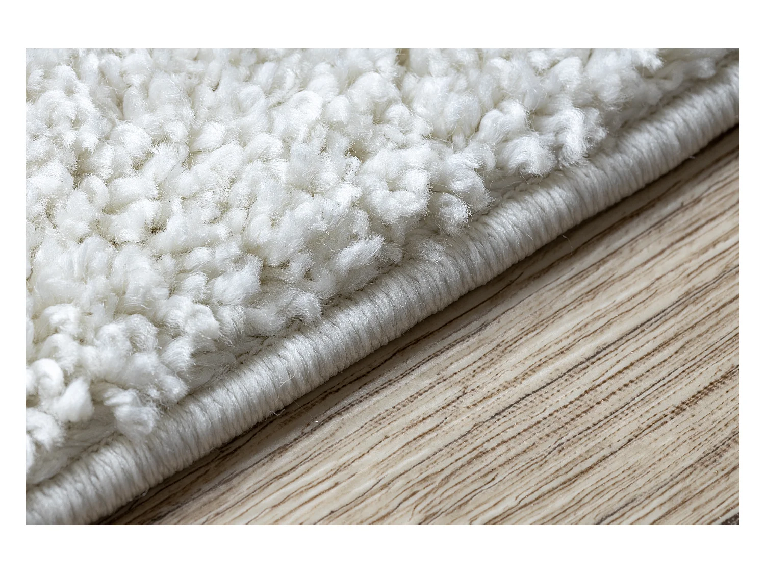 Teppich, Läufer BERBER CROSS weiß - in die Küche, Halle, Korridor 80x200 cm