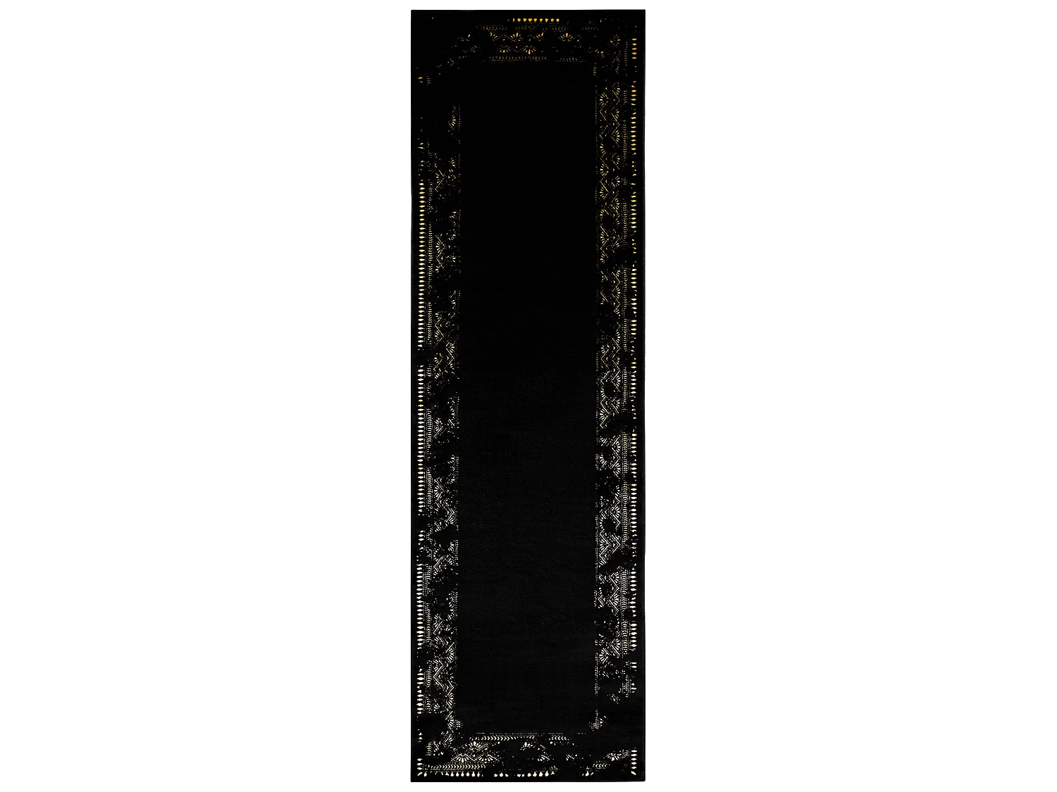 Tapis, le tapis de couloir GLOSS moderne 408C 86 Cadre élégant, glam 80x200 cm