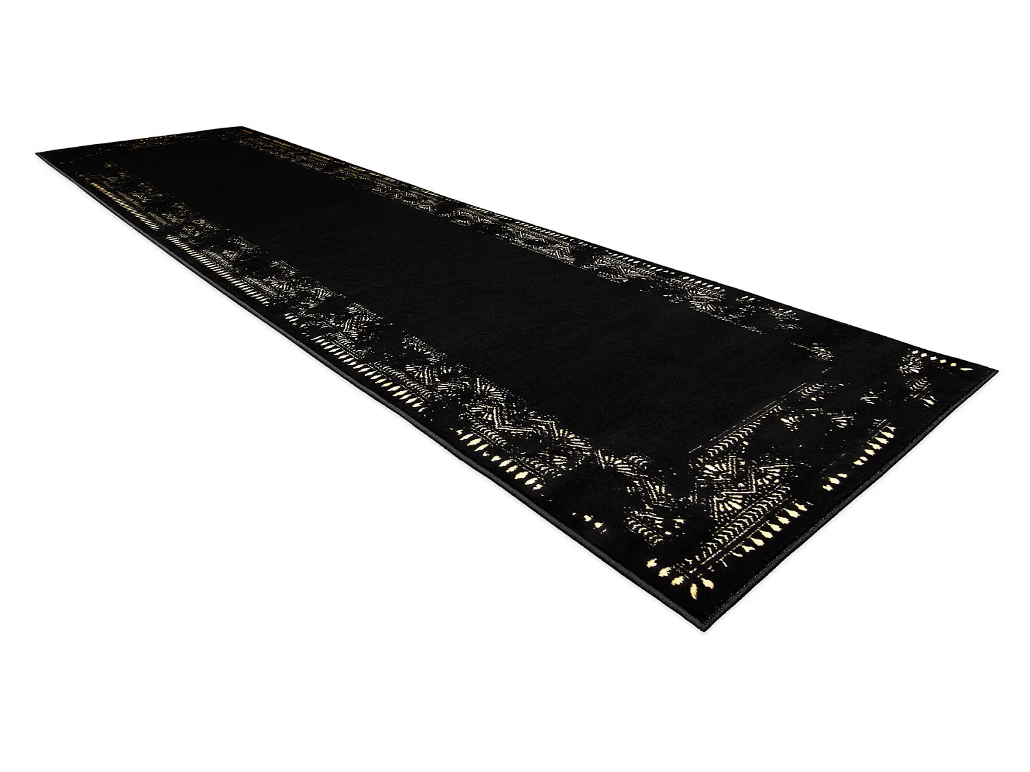 Tapis, le tapis de couloir GLOSS moderne 408C 86 Cadre élégant, glam 80x200 cm
