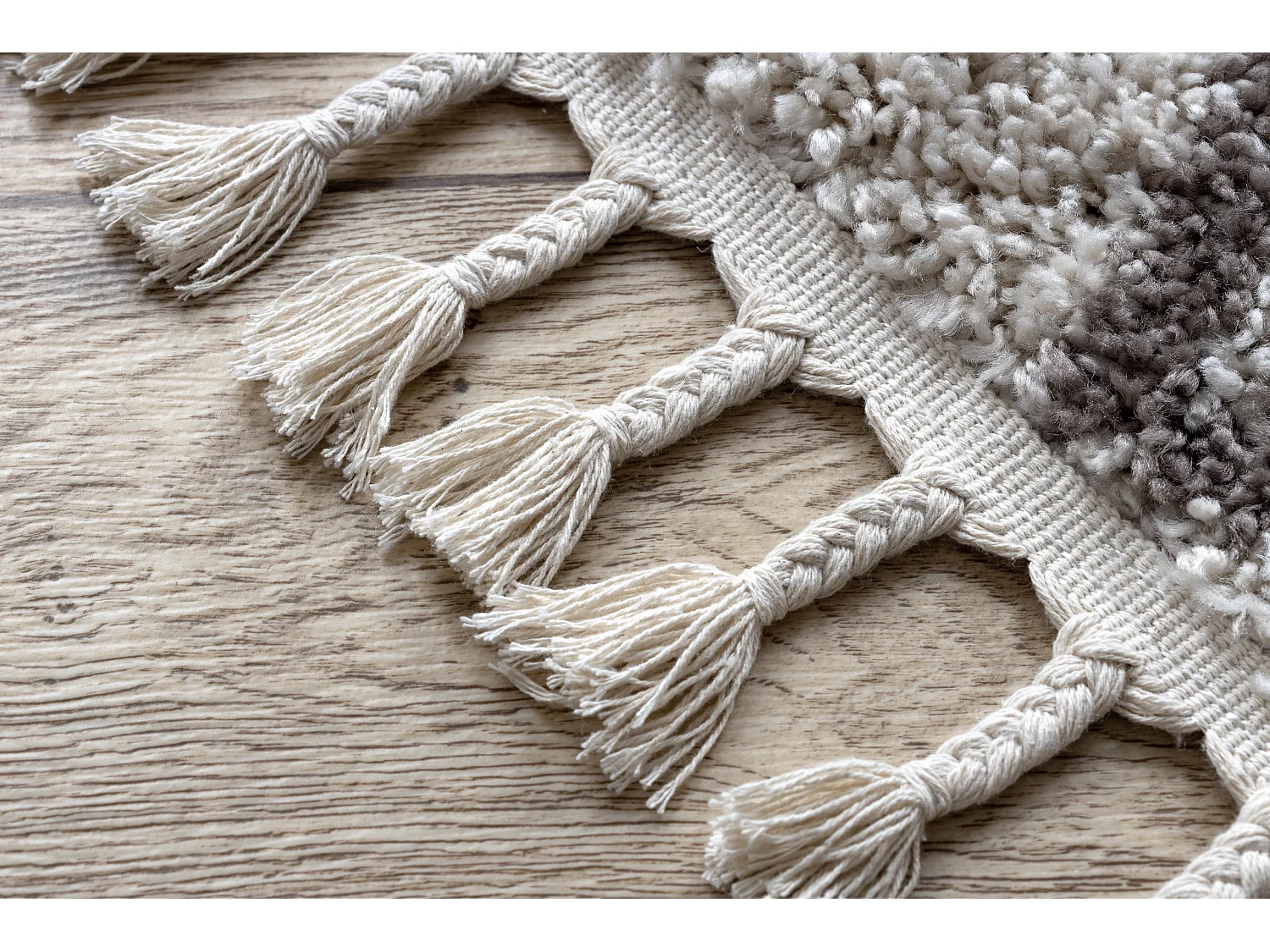 Tapete, Passadeira BERBER BENI creme - para cozinha, ante-sala, corred 80x250 cm