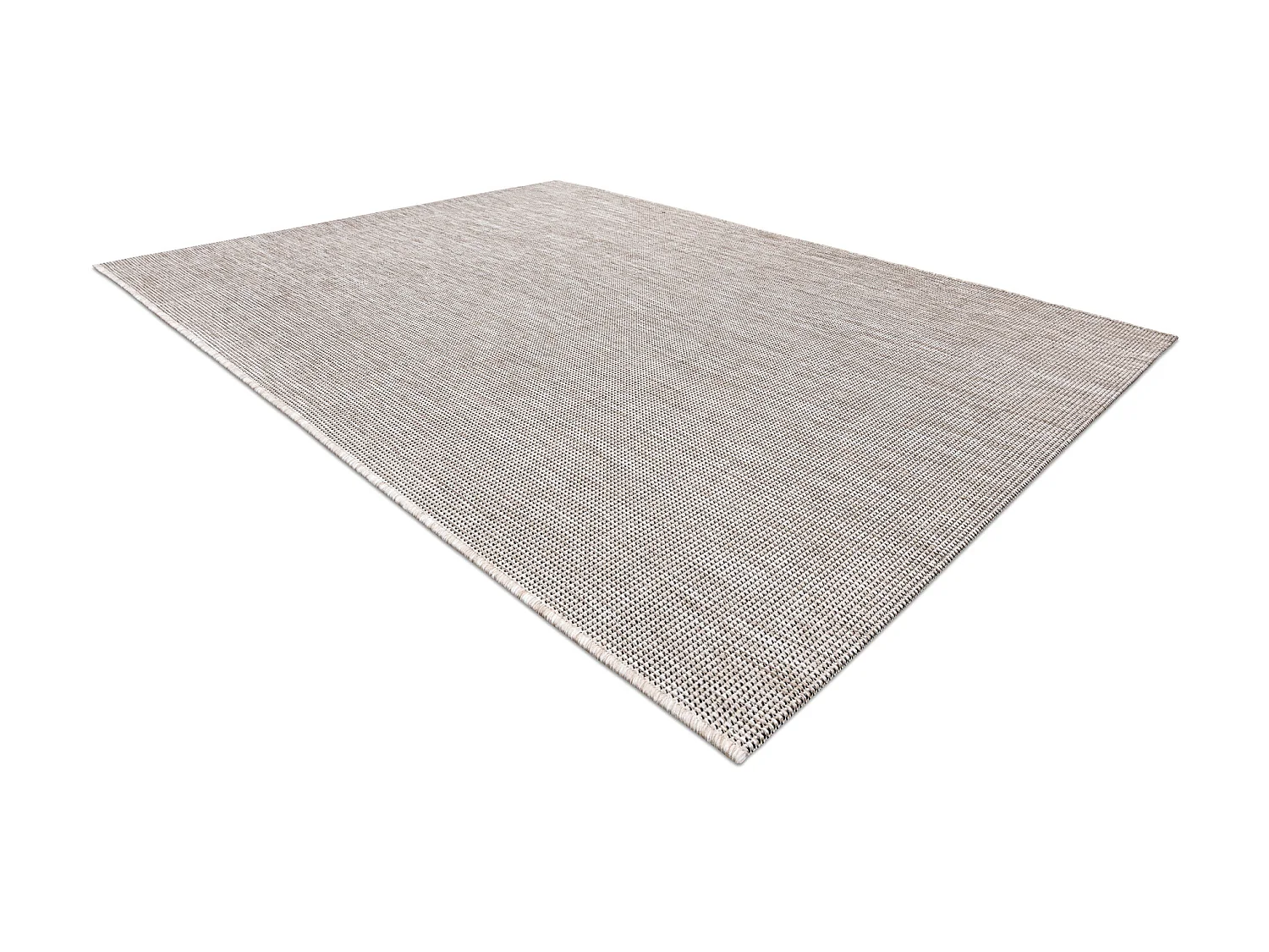 Alfombra de cuerda sisal FLOORLUX 20580 llanura color sólido - plata  60x110 cm