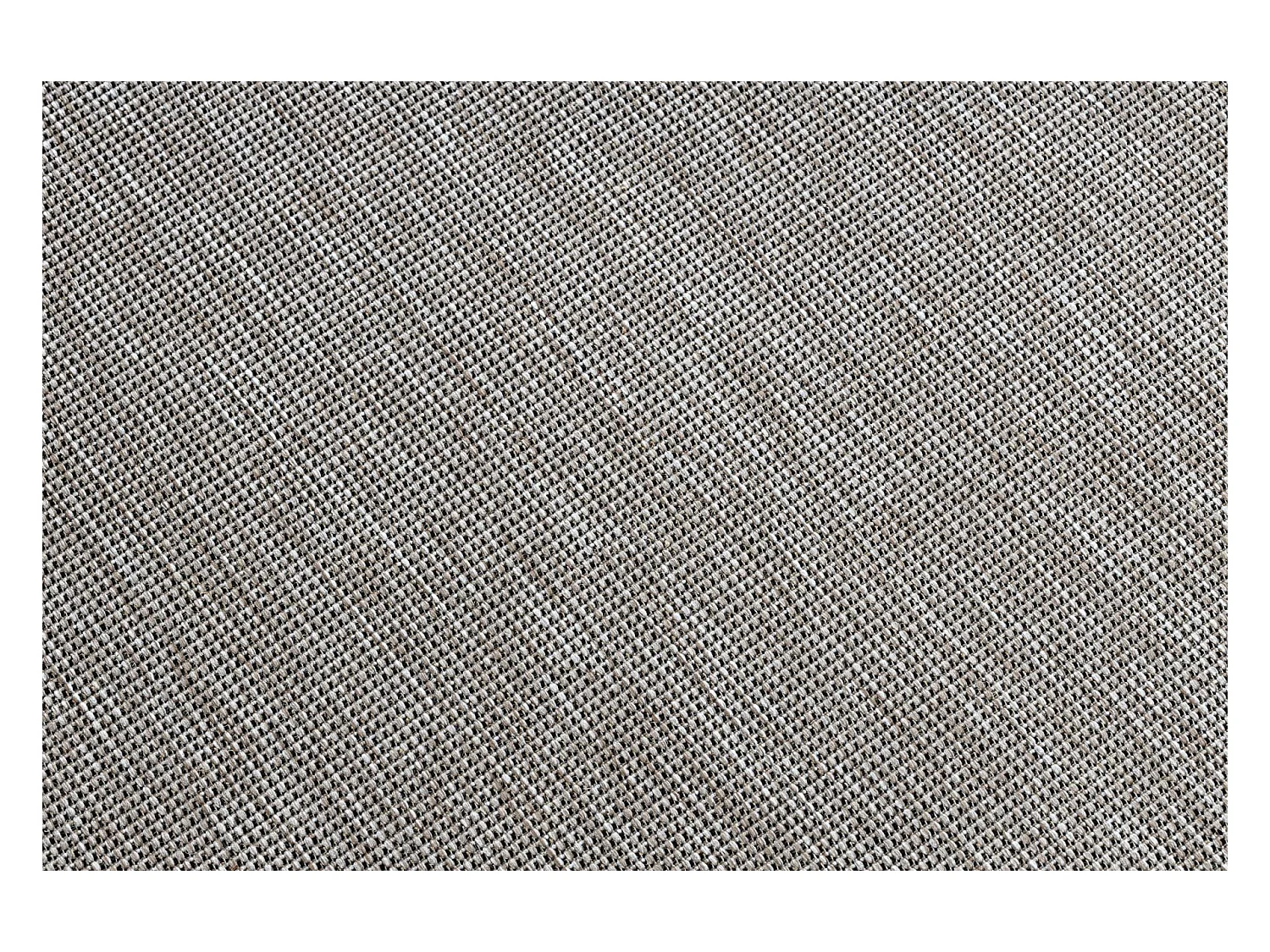 Alfombra de cuerda sisal FLOORLUX 20580 llanura color sólido - plata  60x110 cm