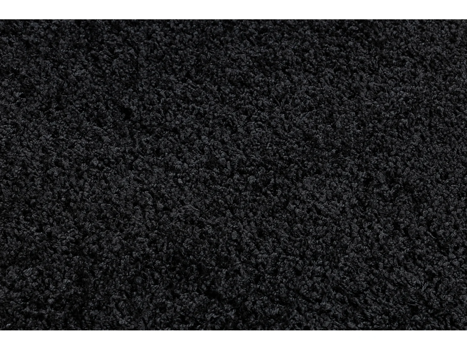 Tappeto, tappeti passatoie SOFFI shaggy 5cm nero - per il soggiorno, l 80x250 cm