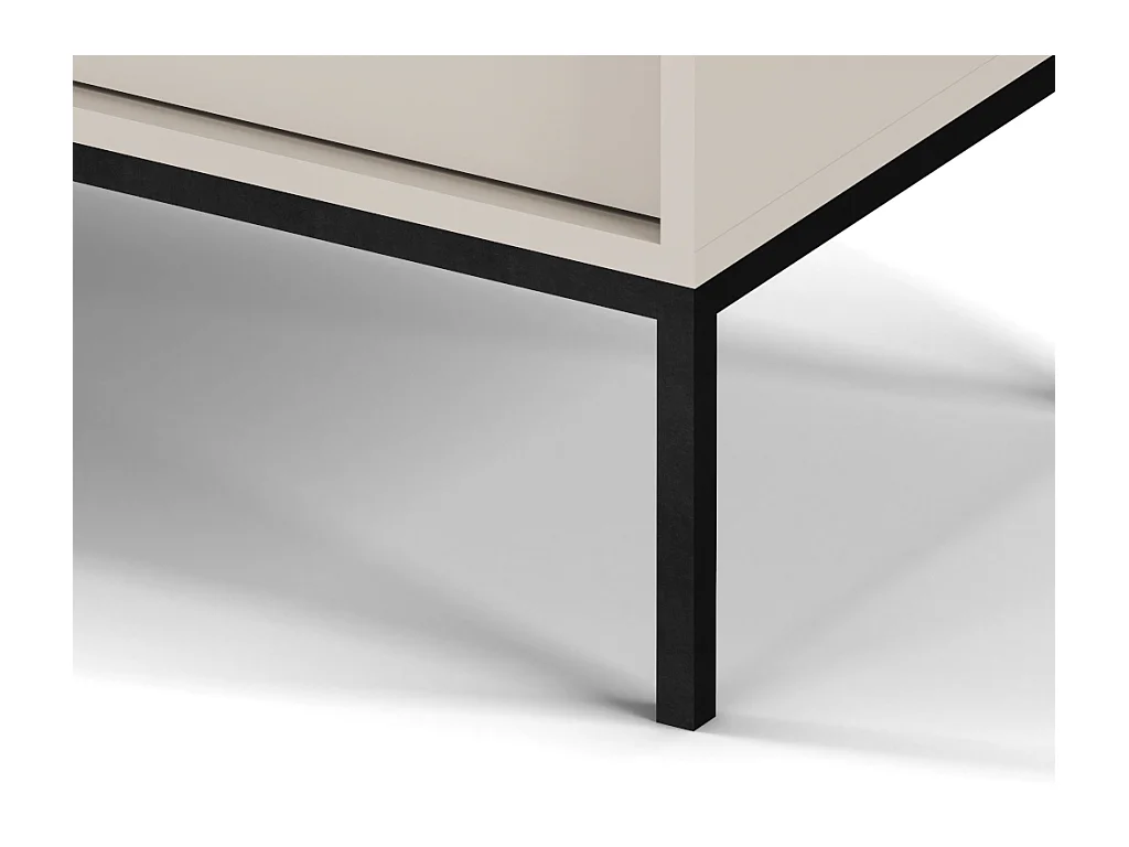 Commode 6 tiroirs - Beige - BOGDAN