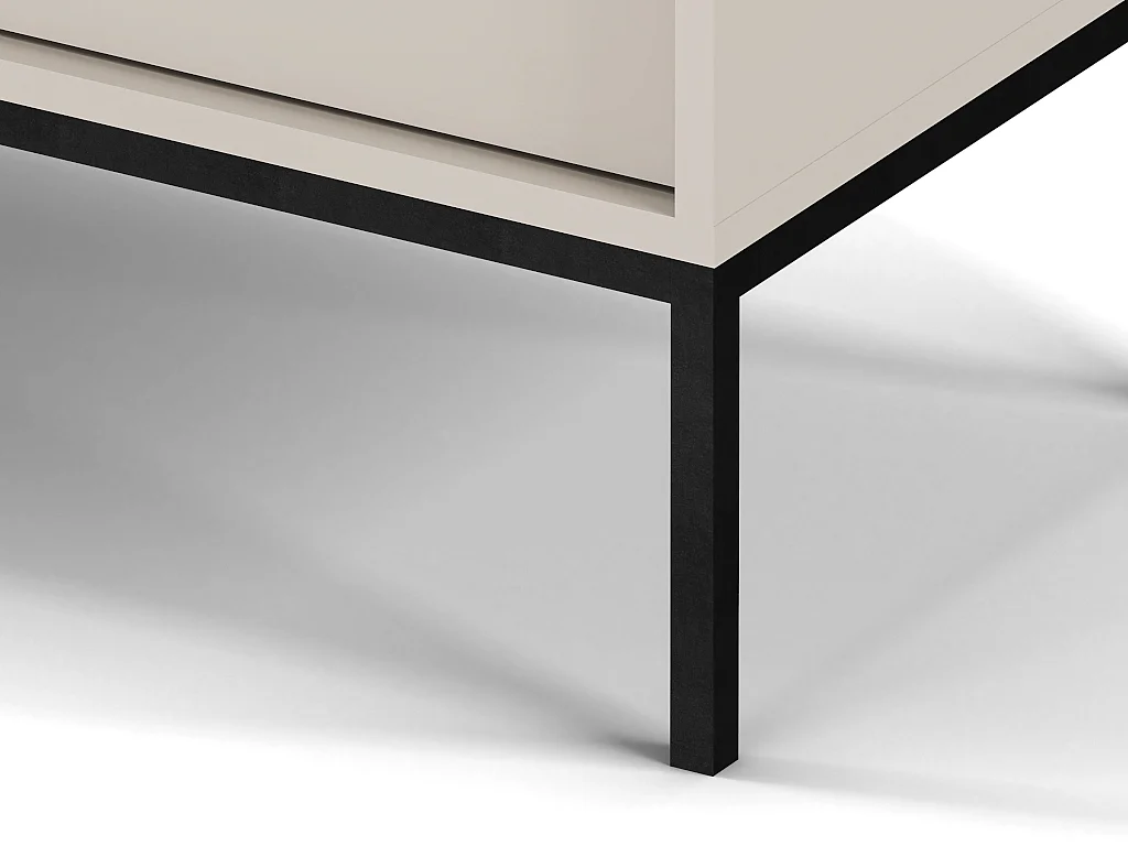 Commode 6 tiroirs - Beige - BOGDAN