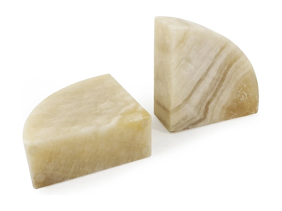 ONYX -Serre-livres en onyx