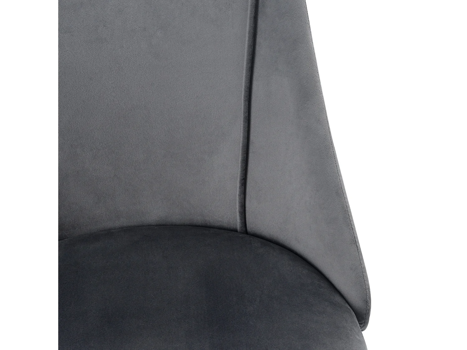 Silla operativa regulable en altura con acolchado y respaldo en esponja azul GRIS CIAN