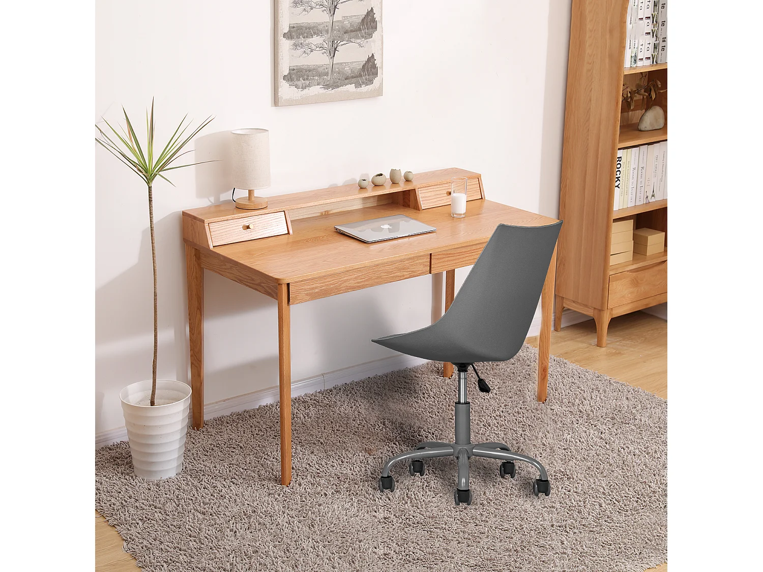 Silla Escritorio Infantil Ergonómica MOORISH GREY