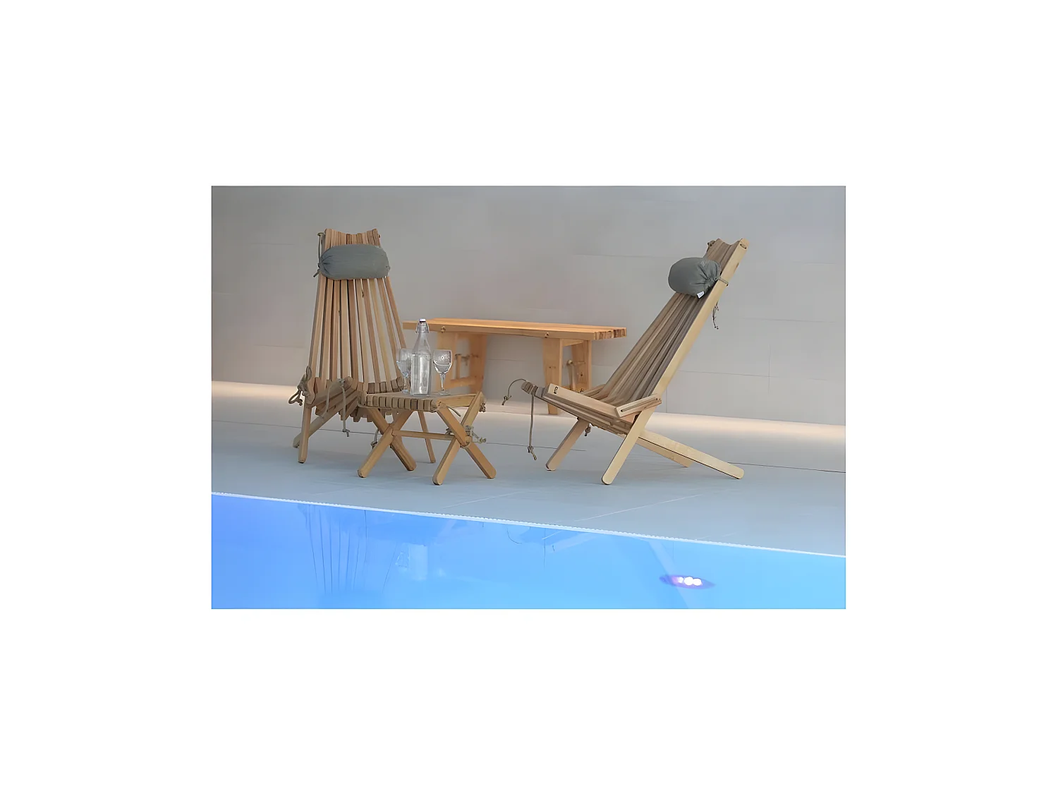 Repose pieds table basse Lilly Aulne