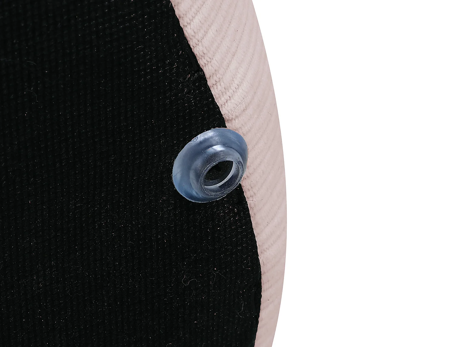 Banc coffre - Velours côtelé - Crème - ECAMBI