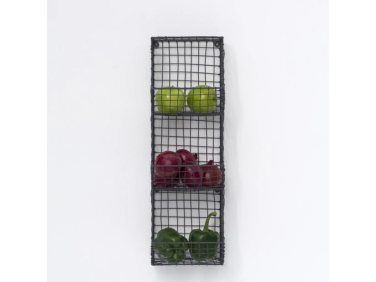 Etagère murale 3 paniers