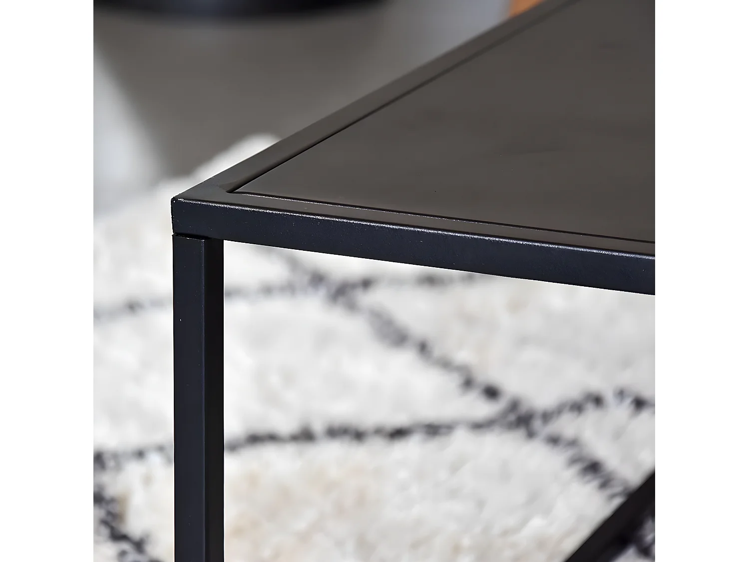 Table basse rectangulaire