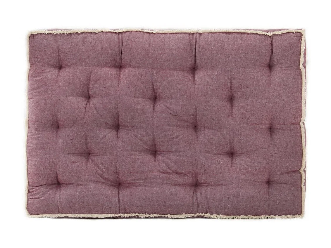 Coussin de canapé palette Rouge bordeaux 120x80x10 cm