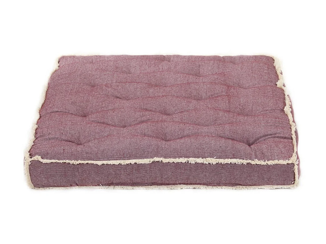 Coussin de canapé palette Rouge bordeaux 120x80x10 cm