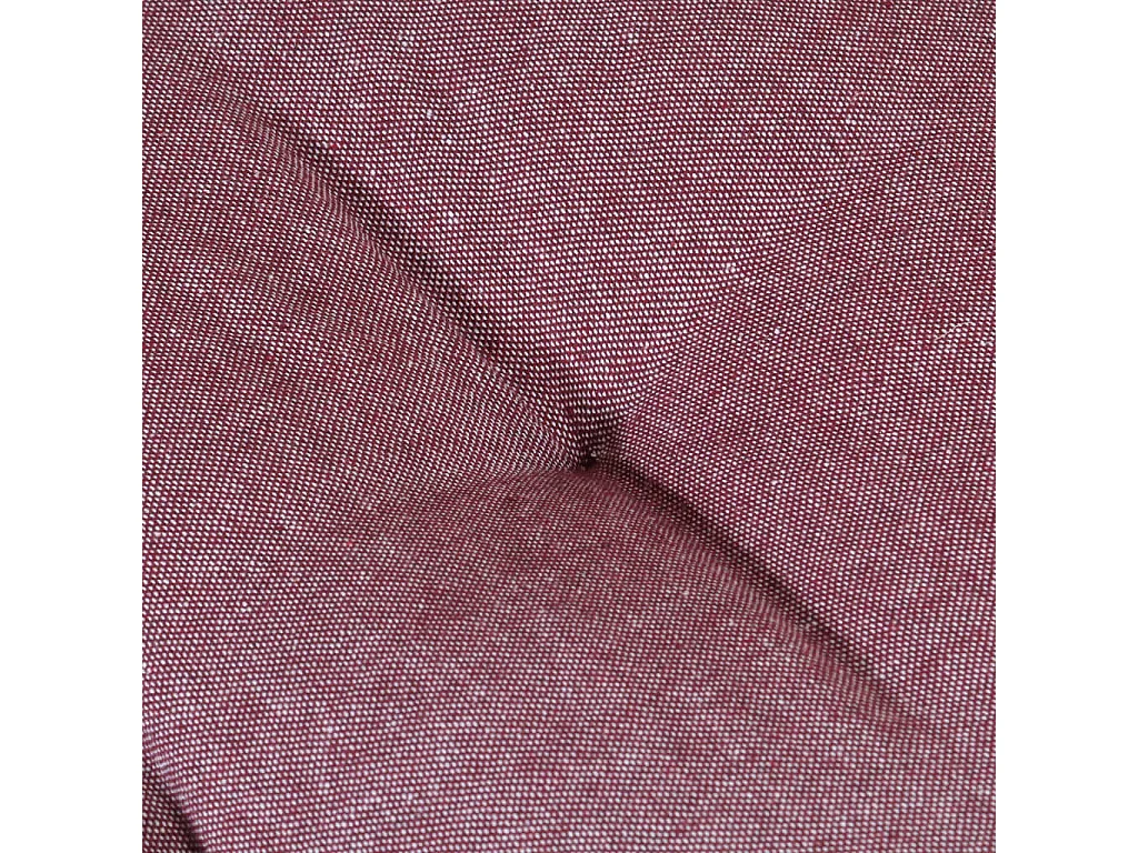 Coussin de canapé palette Rouge bordeaux 120x80x10 cm