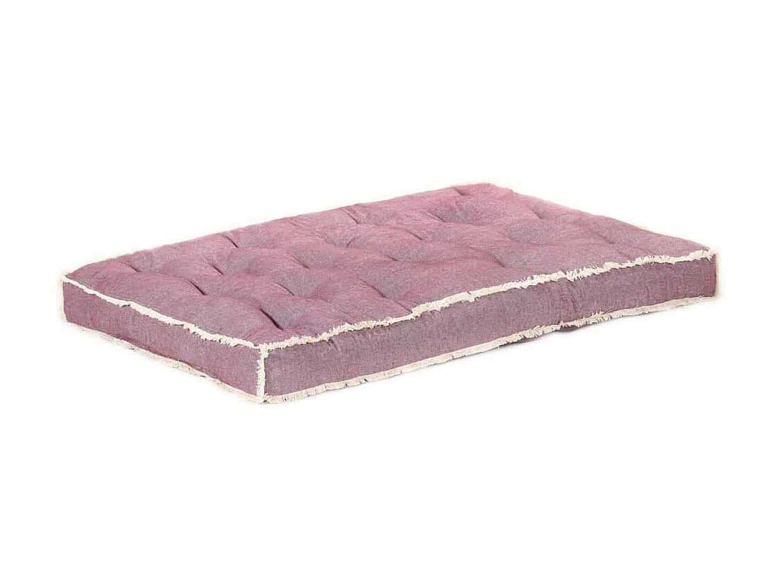 Coussin de canapé palette Rouge bordeaux 120x80x10 cm