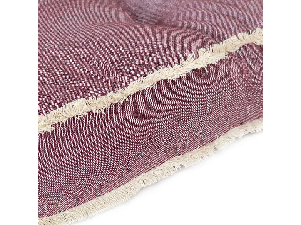 Coussin de canapé palette Rouge bordeaux 120x80x10 cm