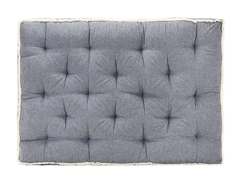 Coussin de canapé palette Bleu 120x80x10 cm