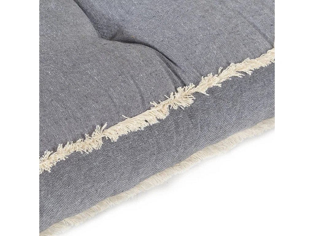 Coussin de canapé palette Bleu 120x80x10 cm